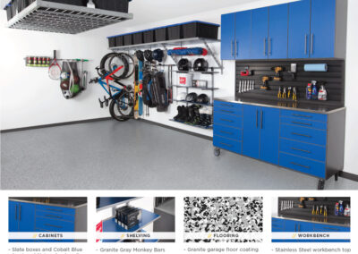 Garage Organization | Blue Design