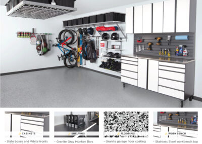 Garage Organization | Garage Solutions | White Design