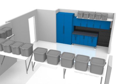 Garage Solutions | Garage Cabinets | Cobalt Blue