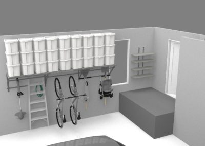 Garage Shelving Tulsa | 3D Design